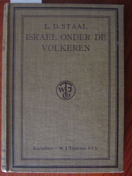 Staal, L.D. - Israel onder de volkeren