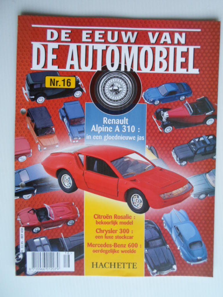magazine - De eeuw van de automobiel aflevering 16, Renault Alpine A310