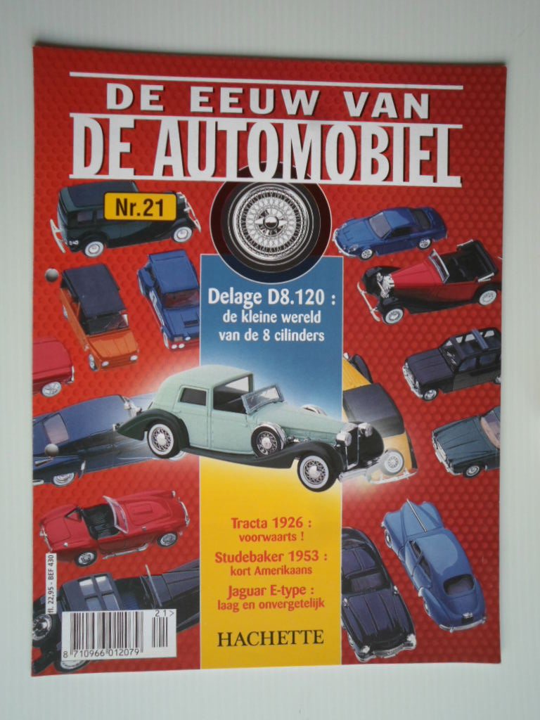 magazine - De eeuw van de automobiel aflevering 21, Delage D8.120