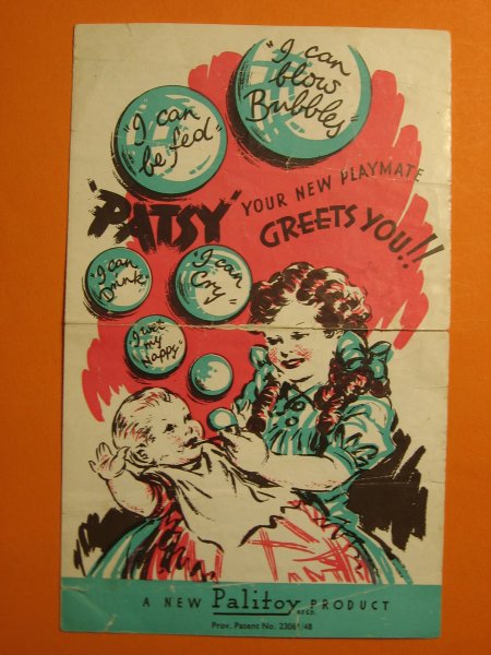 Folder - speelgoed pop Patsy
