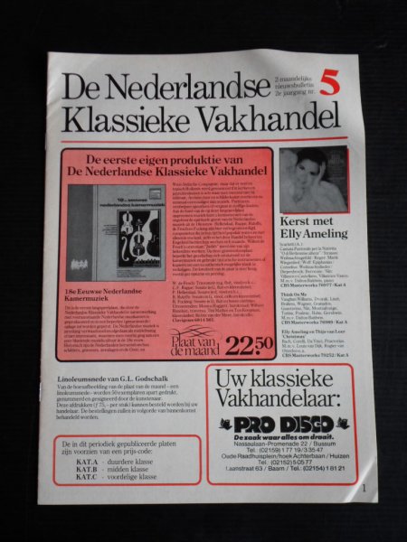 Bulletin - De Nederlandse Klassieke Vakhandel
