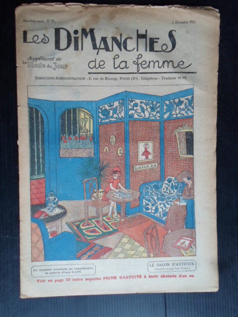 Tijdschrift - Les Dimanches de la femme