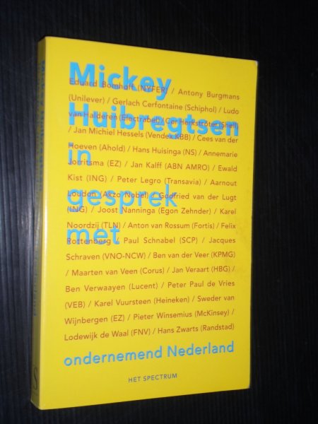  - Mickey Huibregtsen in gesprek met ondernemend Nederland