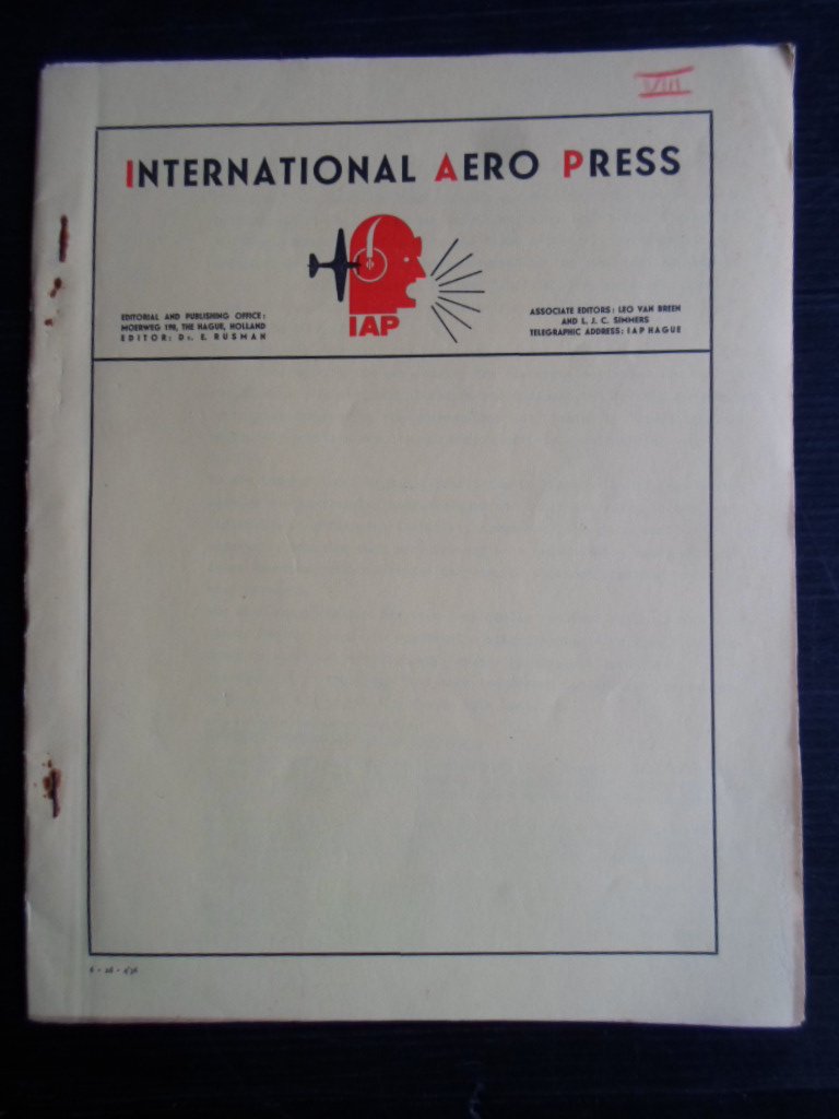  - International Aero Press