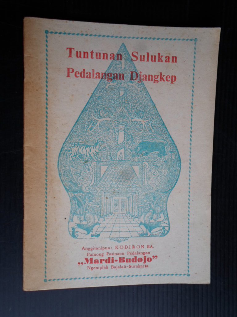 Kodiron BA - Tuntunan Sulukan Pedalangan Djangkep, over Wayang