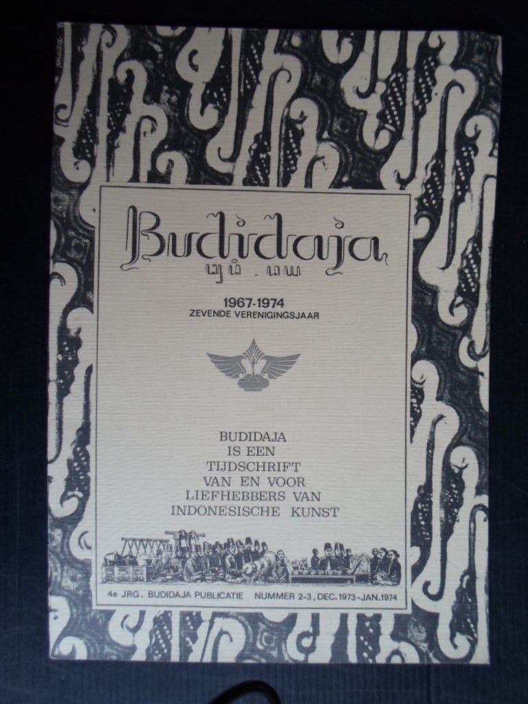  - Budidaja, Tijdschrift van en voor liefhebbers van Indonesische kunst