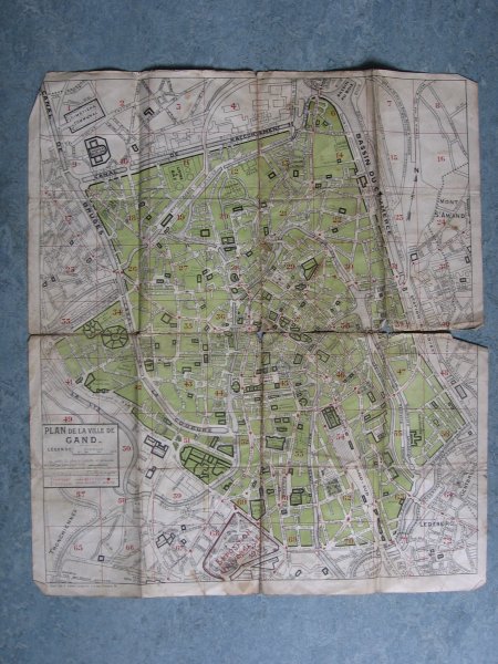  - Plattegrond Gent