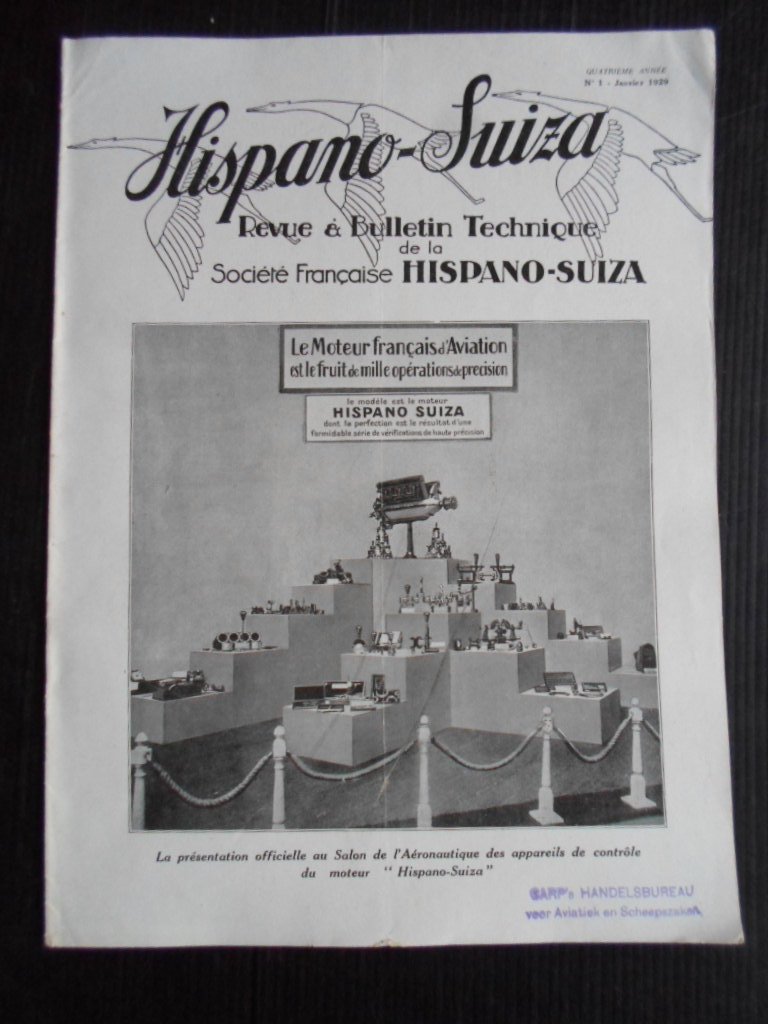  - Hispano-Suiza Revue et Bulletin Technique