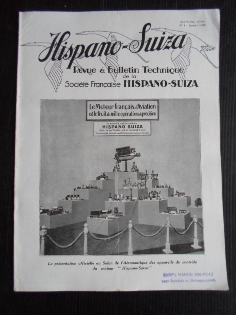  - Hispano-Suiza Revue et Bulletin Technique