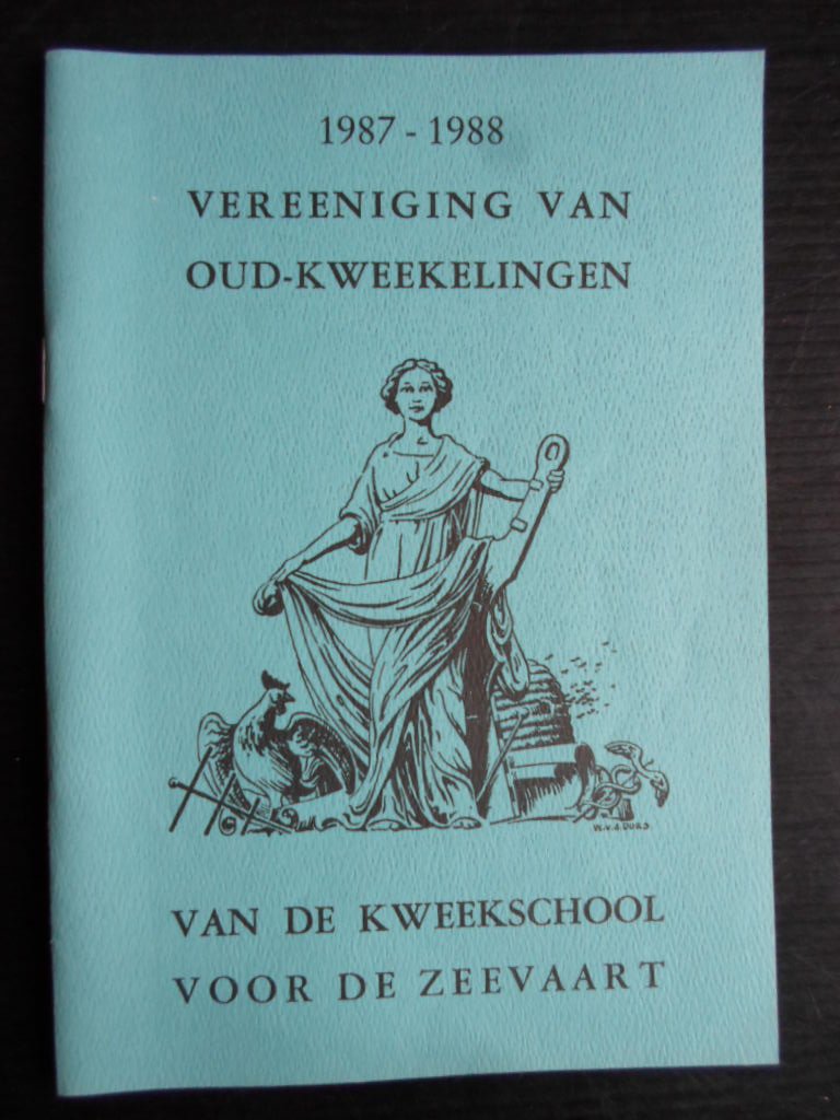  - Jaarboekje Vereeniging van Oud-Kweekelingen van de Kweekschool voor de Zeevaart, 1987-1988