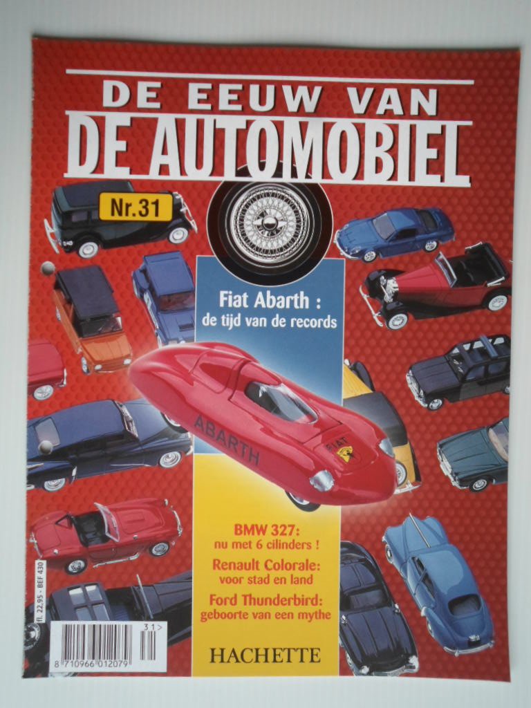 magazine - De eeuw van de automobiel aflevering aflevering 31, Fiat Abarth