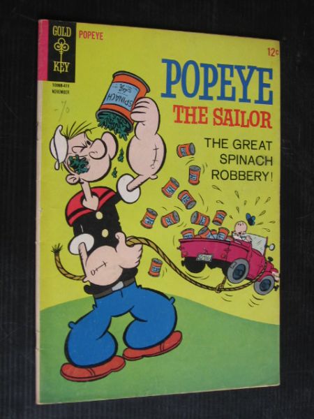 Popeye The Sailor - The Great Spinach Robbery