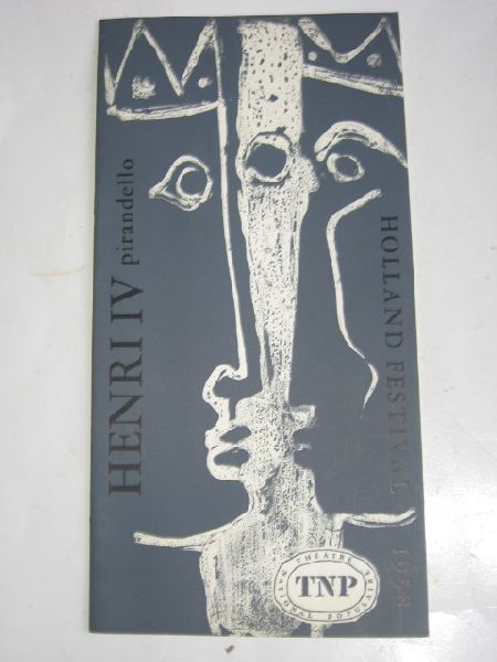 Folder - Holland Festival, Henry IV