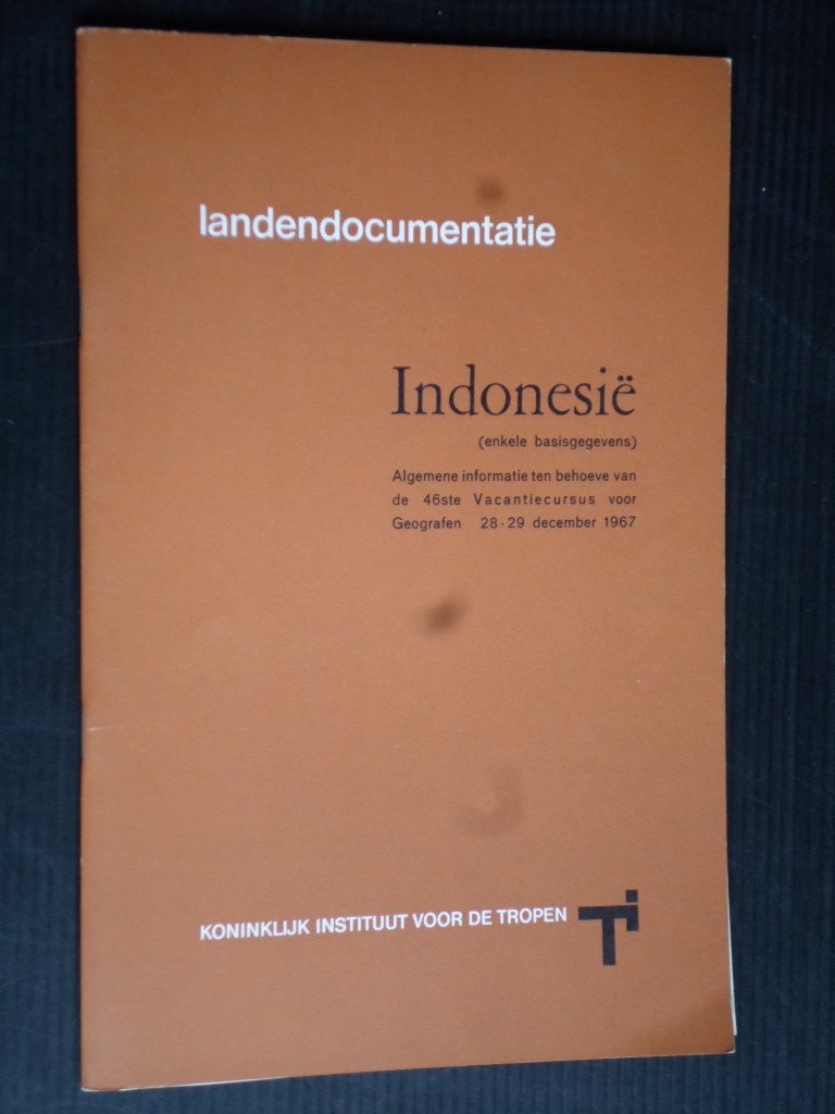  - Indonesie, Landendocumentatie