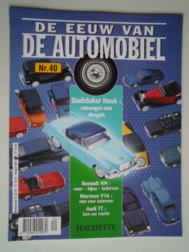 magazine - De eeuw van de automobiel aflevering aflevering 40, Studebaker Hawk