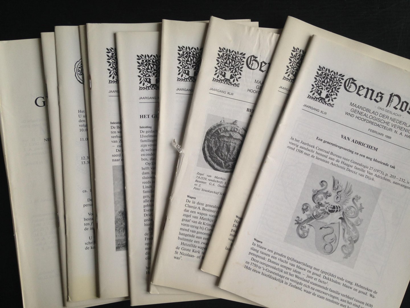  - Gens Nostra, Maandblad der Nederlandse Genealogische Vereniging