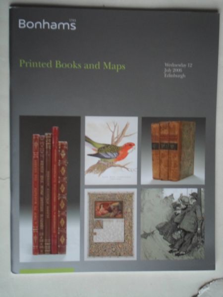 Catalogus Bonhams - Printed Books and  Maps