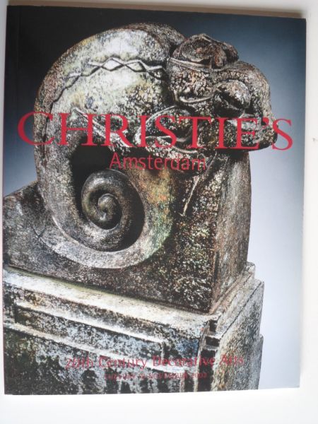 Catalogus Christie's - 20th Century Decorative Arts