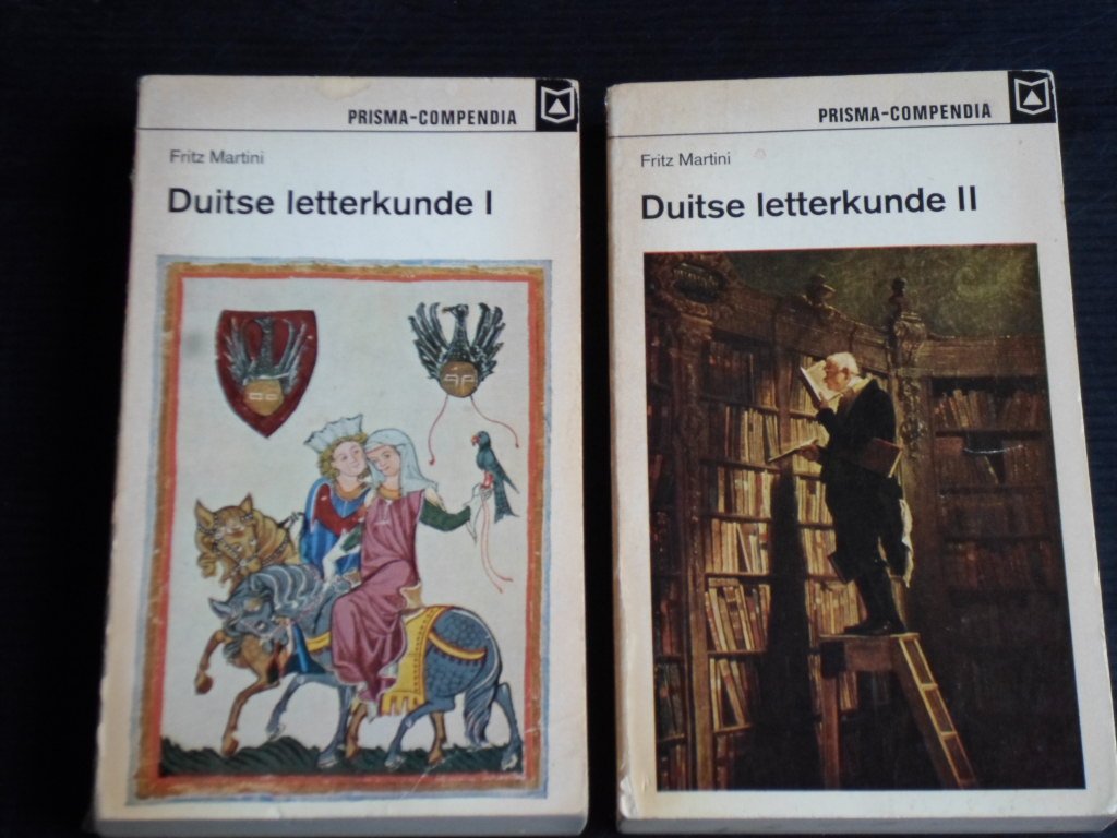 Martini, Fritz - Duitse Letterkunde, 2 delen