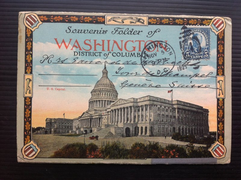  - Souvenir Folder of Washinton DC, ondermeer met het White House