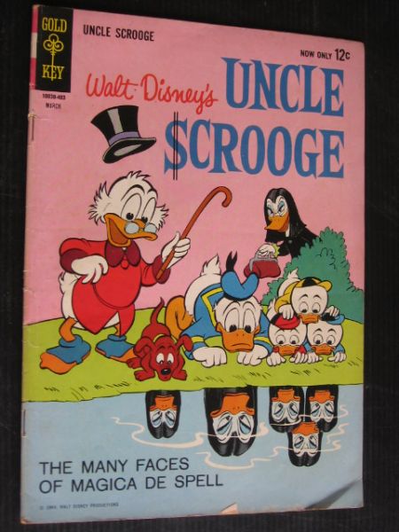 Walt Disney's Uncle Scrooge - The Many Faces Magica de Spell