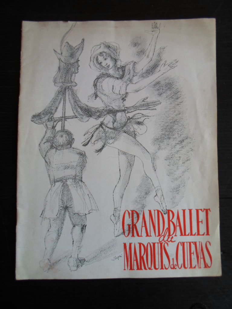  - Programma Grand Ballet du Marquis de Cuevas
