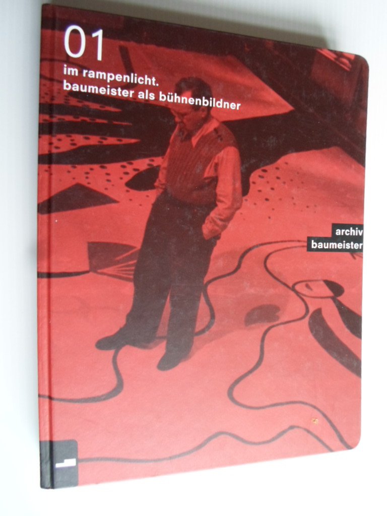 Catalogus bij tentoonstelling Kunstmuseum Stuttgart - Im Rampenlicht, Baumeister als Bhnenbildner