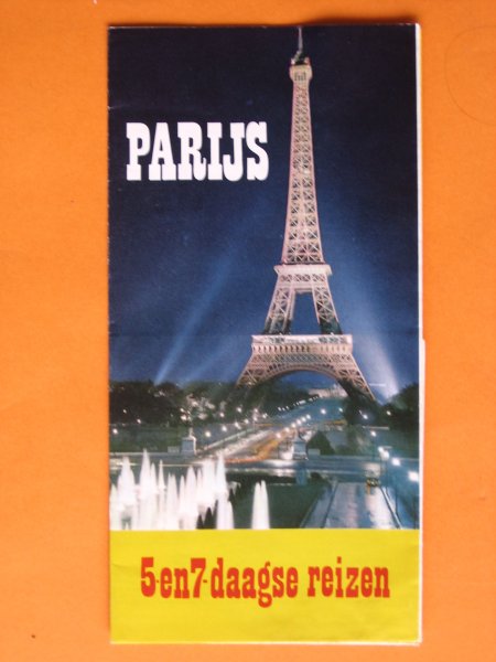  - Vouwfolder Parijs