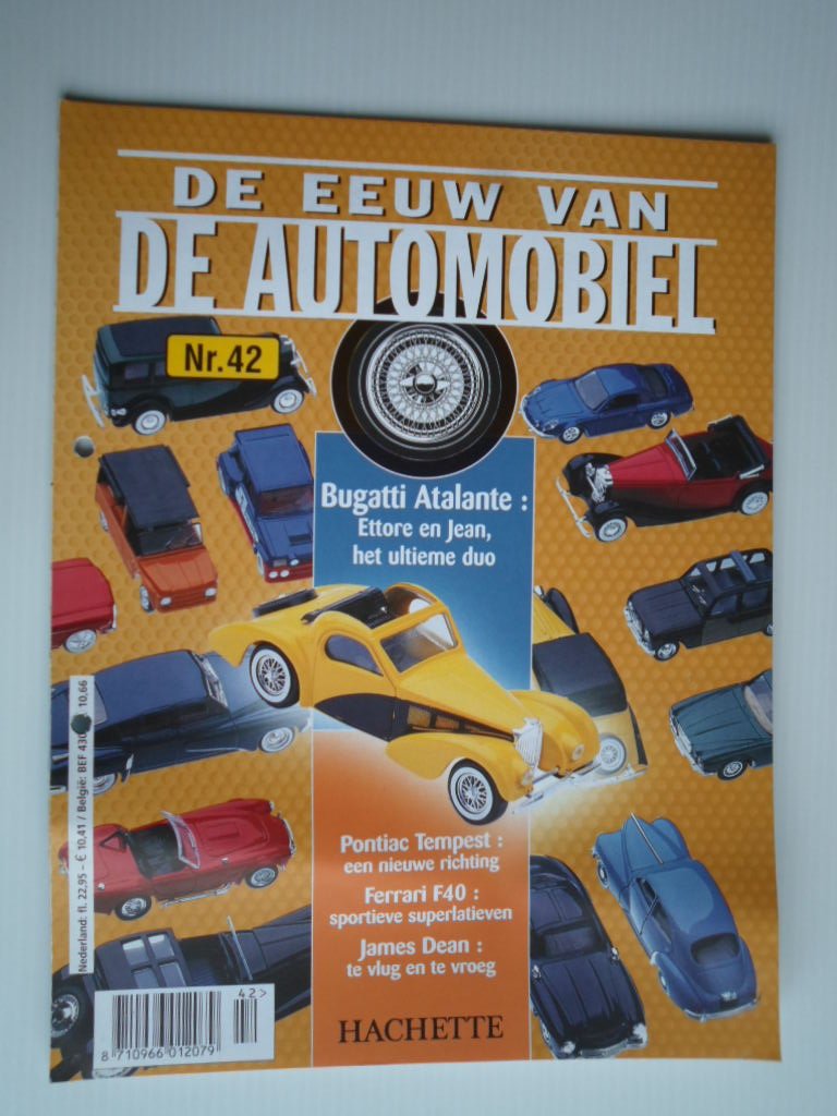 magazine - De eeuw van de automobiel aflevering aflevering 42, Bugatti Atalante