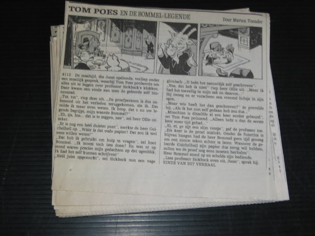 Toonder, Marten - Tom Poes en de Bommellegende