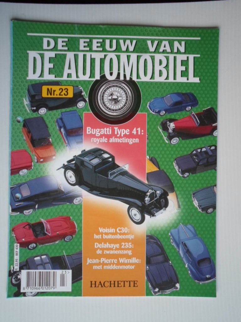 magazine - De eeuw van de automobiel aflevering 23, Bugatti Type 41