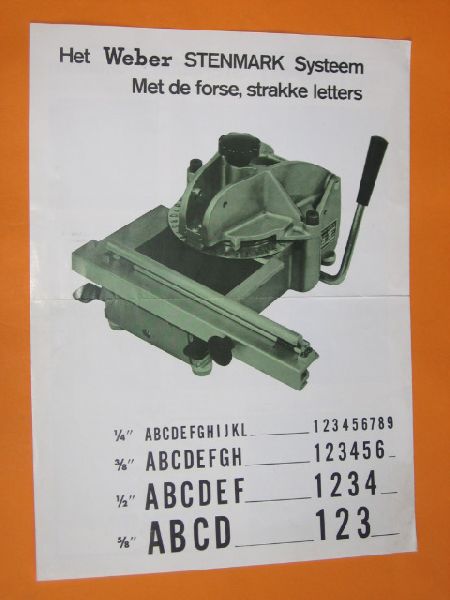 Folder - Stenmark stempelmachine
