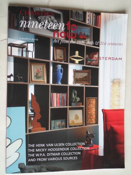 Catalogus Christie's - Nineteen to now, Art from the 19th, 20th & 21st centuries, including the Henk van Ulsen Collection
