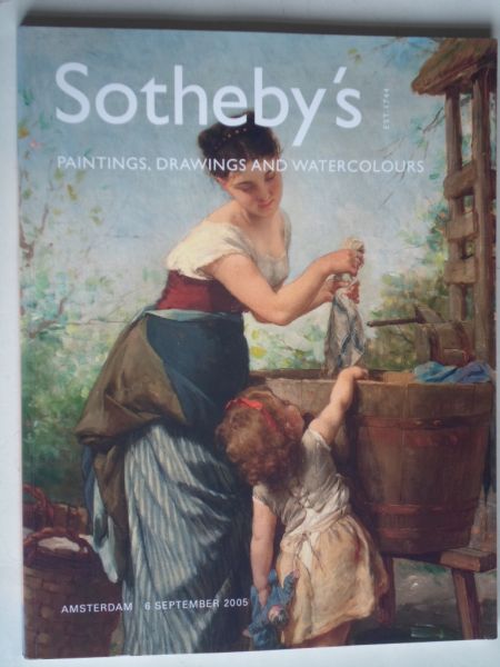 Catalogus Sotheby's - Paintings, Drawings and Watercolours