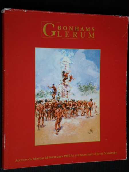 Catalogus Glerum - Indonesian and Indo European and South East Asian Pictures, Watercolours, Pastels & Drawings