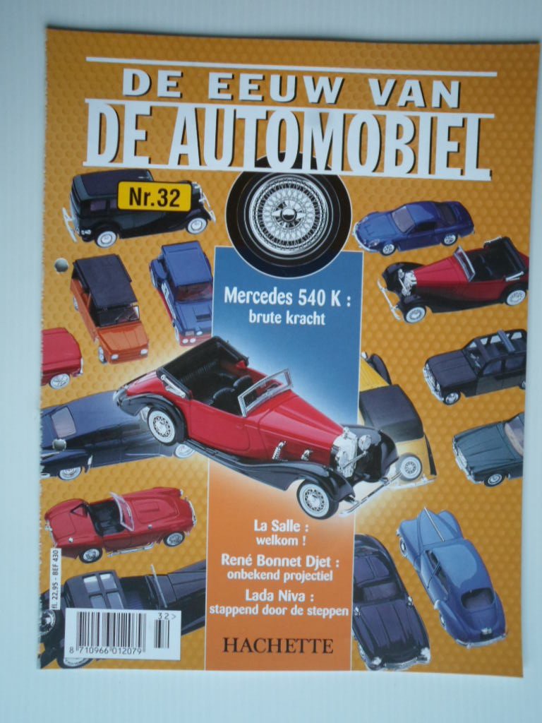 magazine - De eeuw van de automobiel aflevering aflevering 32, Mercedes 540 K