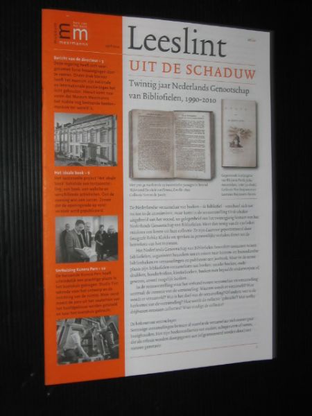  - Leeslint, Bulletin Museum Meermanno