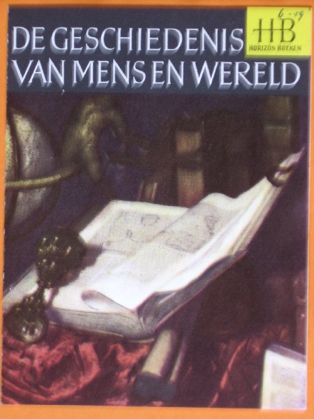 Reclamefolder - De geschiedenis van mens en wereld