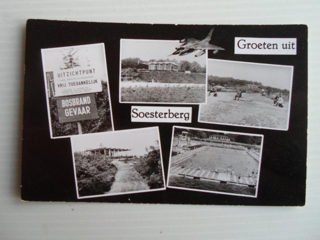  - Ongelopen kaart Groeten uit Soesterberg