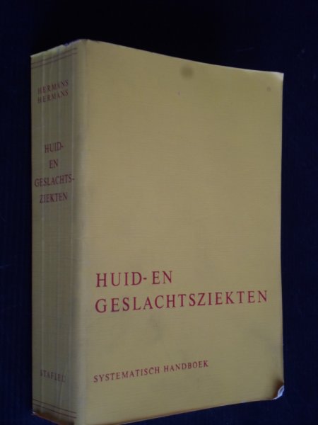 Hermans, Prof dr E.H. - Huid-en geslachtsziekten, Systematisch handboek
