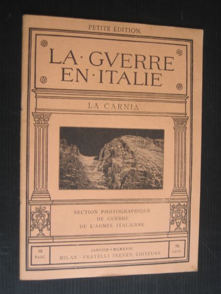  - La Guerre en Italie, Le Haut Isonzo