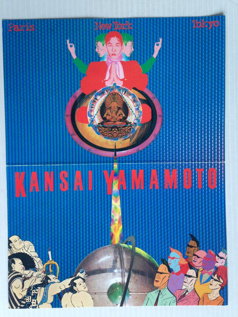  - Kaart Kansai Yamamoto Collection Printemps-t 1981