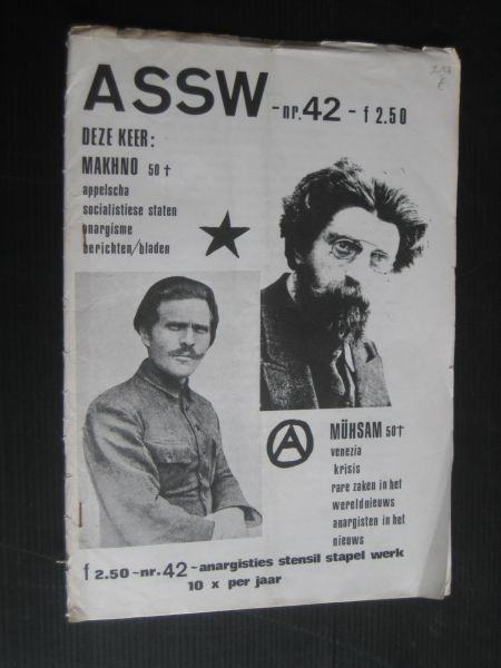  - Anargisties Stencil Stapel Werk