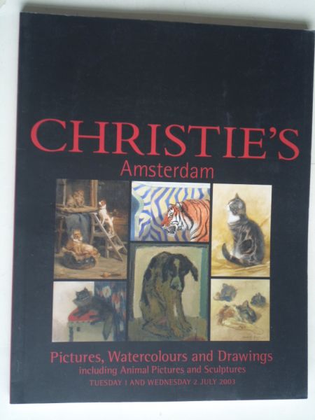Catalogus Christie's - Watercolours and Drawings including Animal pictures and Sculptures