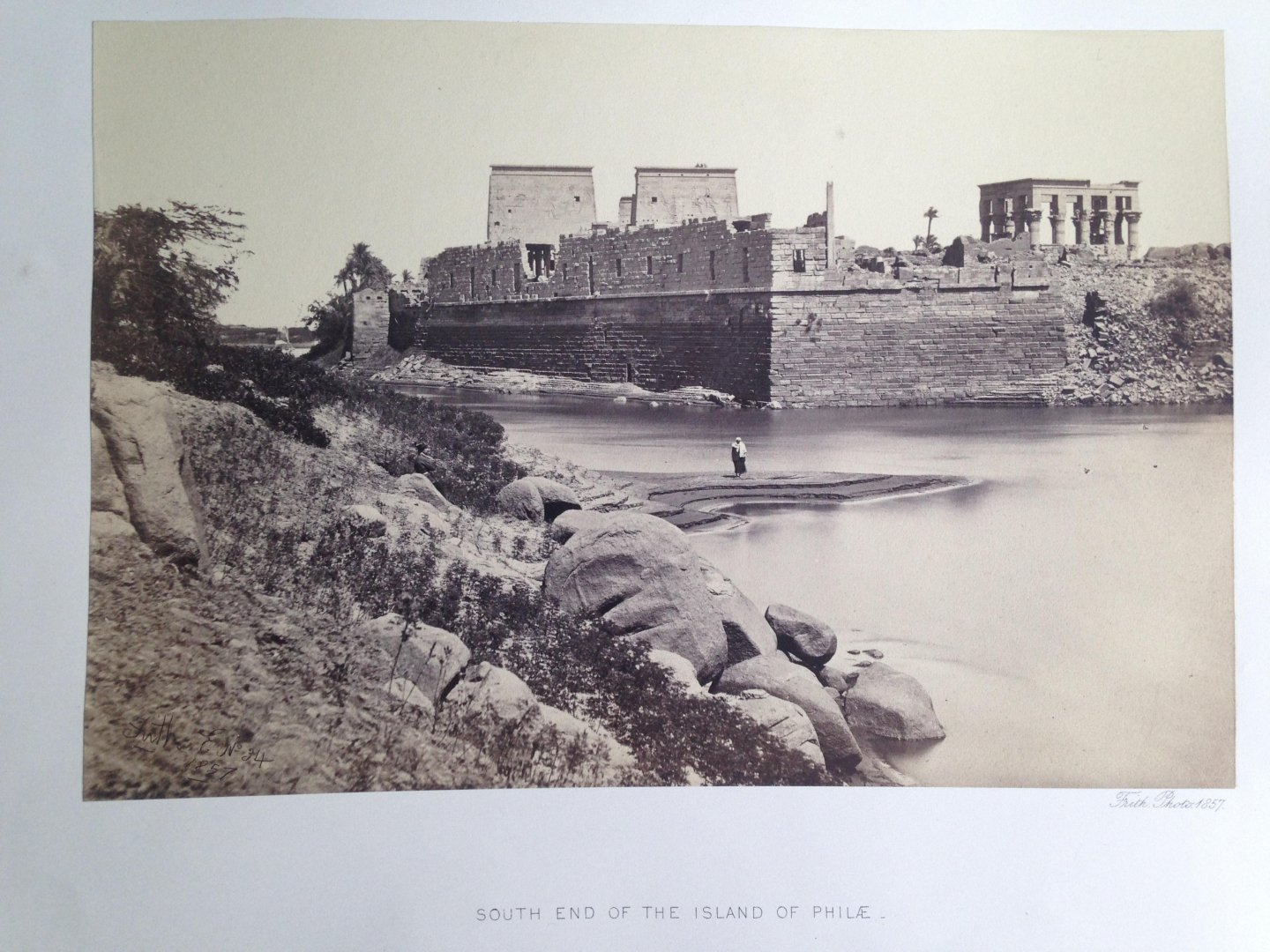 Frith, Francis - South End of the Island of Philae, Series Egypt and Palestine