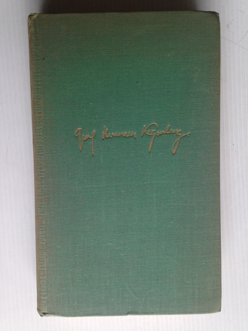 Keyserling, Graf Hermann - Reise durch die Zeit