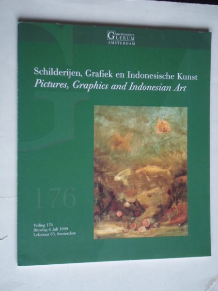 Veilingcatalogus Glerum - Schilderijen, Grafiek en Indonesische Kunst