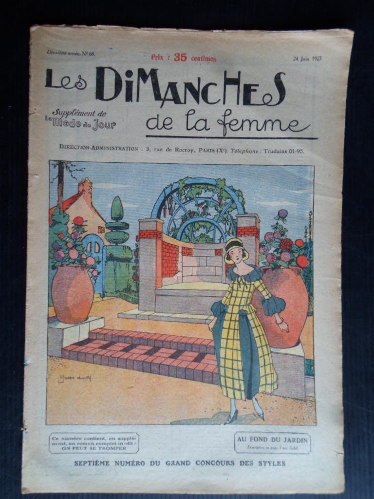 Tijdschrift - Les Dimanches de la femme