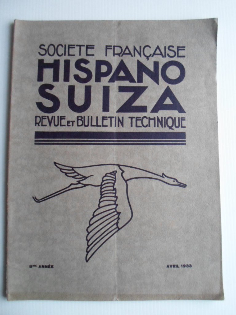  - Hispano-Suiza Revue et Bulletin Technique