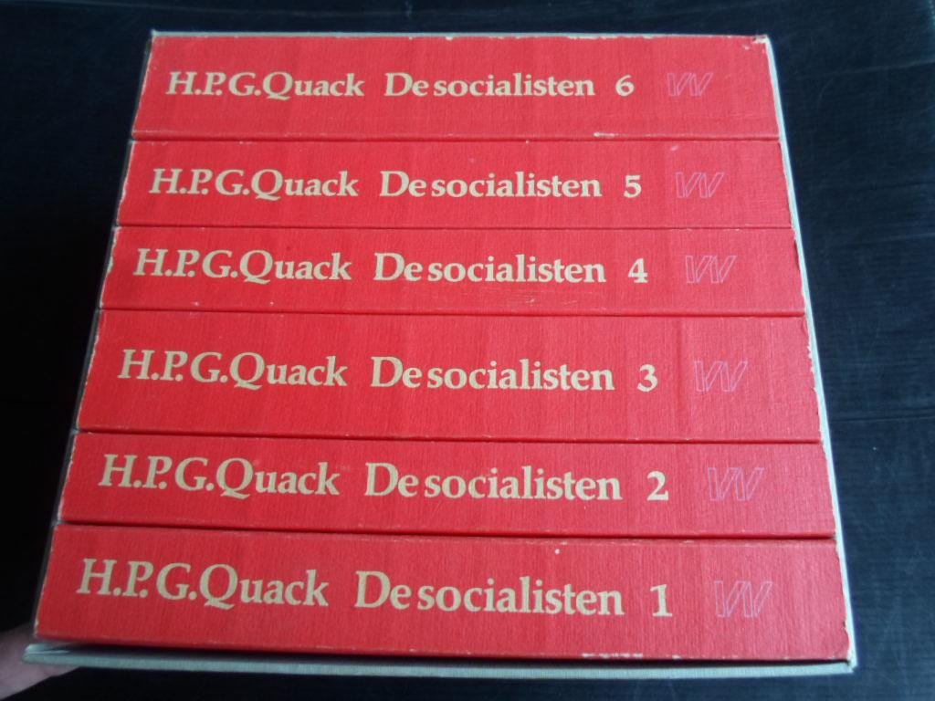 Quack, H.P.G. - De socialisten, 6 delen in box